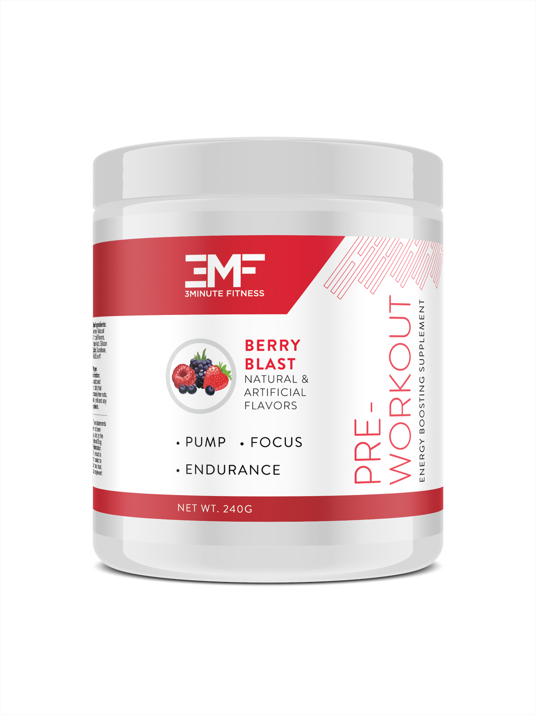 3MF Pre-Workout: Berry Blast